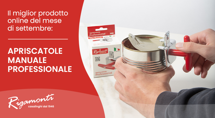 Il miglior apriscatole manuale professionale è Rigamonti! Il miglior apriscatole manuale professionale è Rigamonti! 